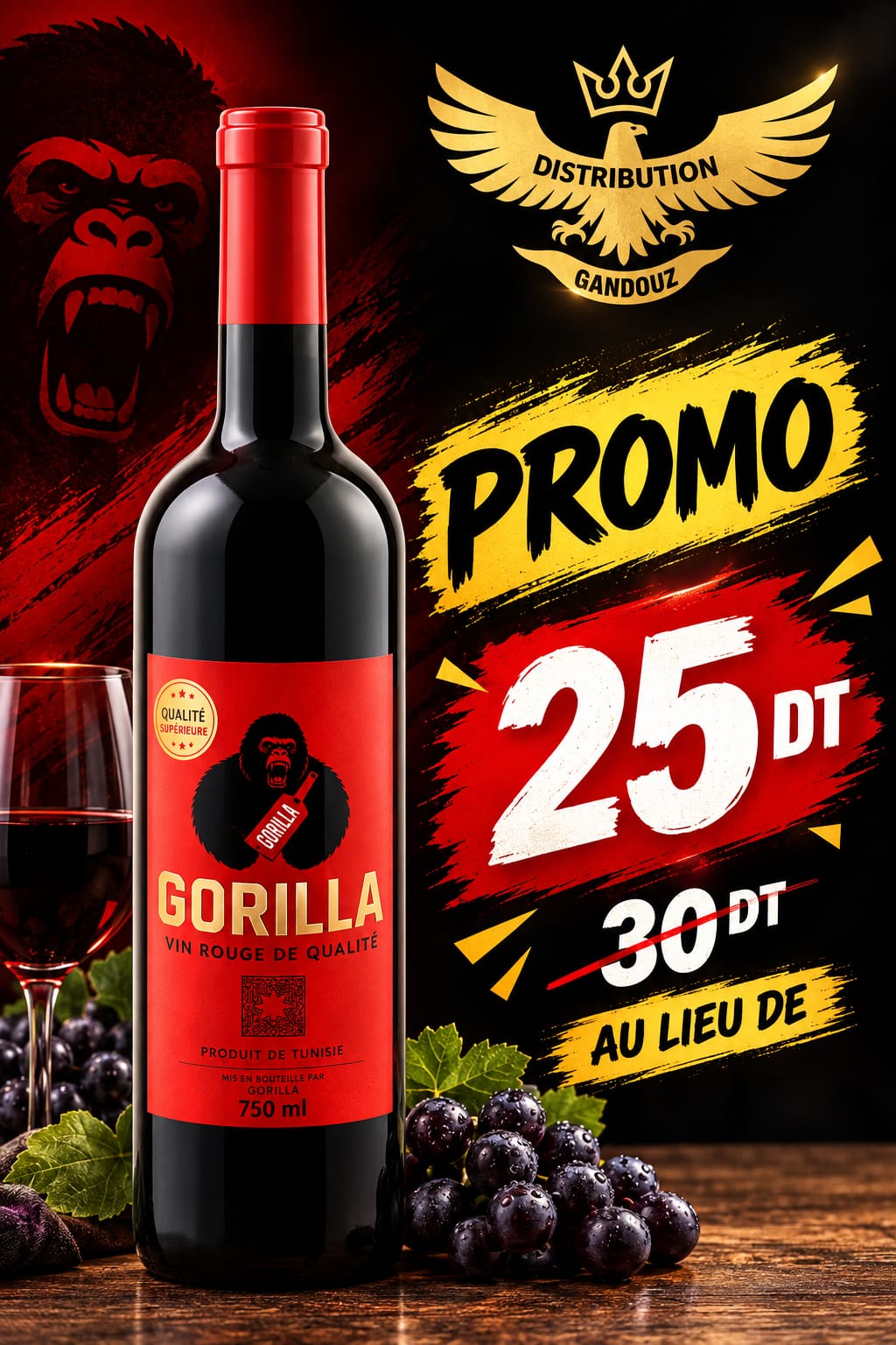 GORILLA 75CL