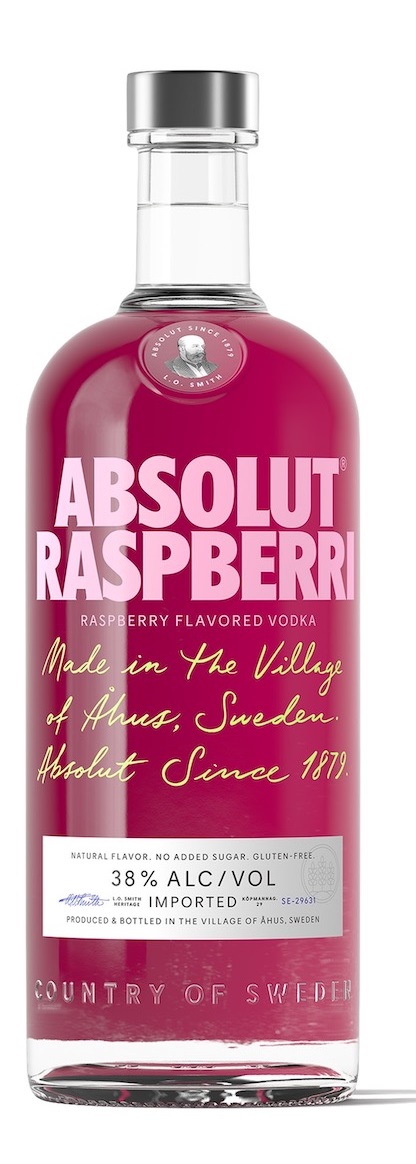 VODKA ABSOLUT RASPBERRI 1L